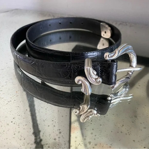 Brighton Black Belt, size Large. - Picture 3 of 3